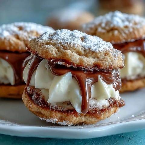 Milk Cookie Sandwich Delight
