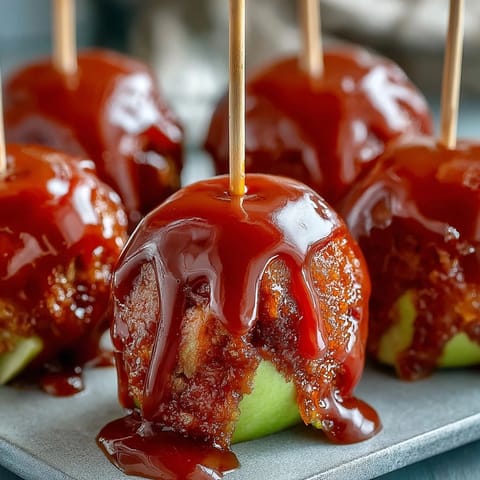 Mini Candy Apple Bites