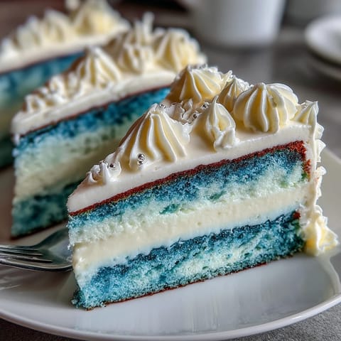 High School Graduation Ombre Layer Cake with silky buttercream and vibrant color gradient.