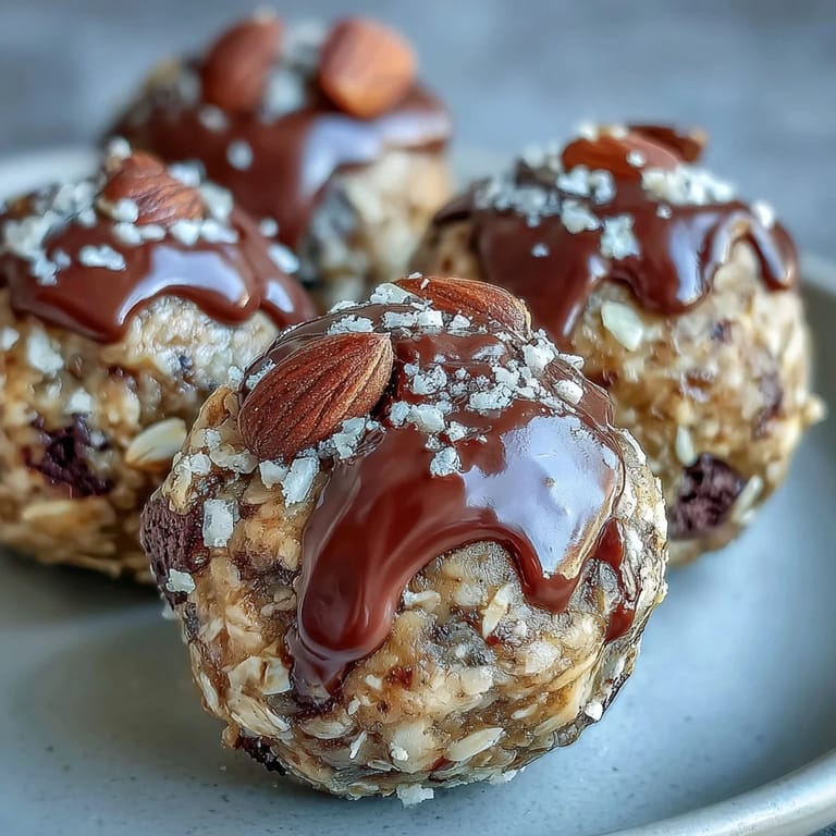 Ready Banana Chocolate Chip Energy Balls, a quick, satisfying, no-bake sweet treat.