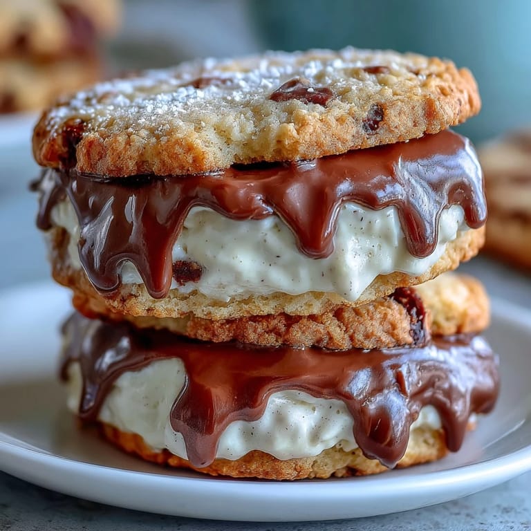 Soft milk cookie sandwiches with smooth vanilla cream filling, ideal for Cookie Run Kingdom fans.